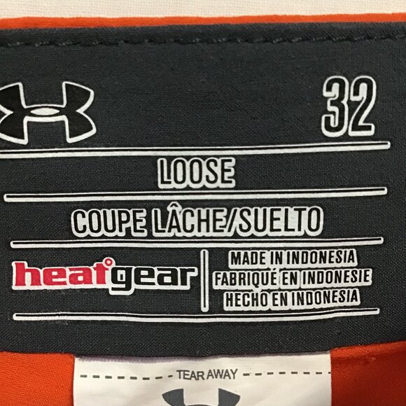 Under Armour Mens Loose Heat Gear Shorts Size 32 - Picture 9 of 10